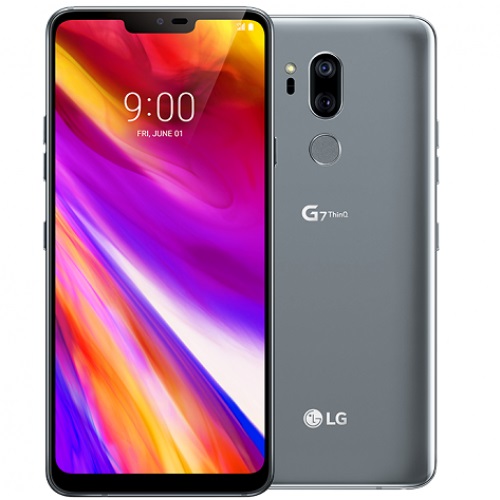 buy Cell Phone LG G7 ThinQ 64GB - Platinum Gray - click for details